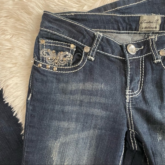 Twelve K Boot Cut Jeans - Picture 4 of 8